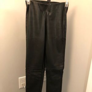 H&M divided pleather pants